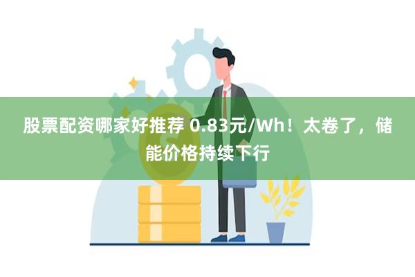 股票配资哪家好推荐 0.83元/Wh！太卷了，储能价格持续下行