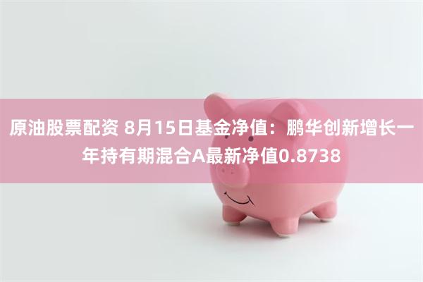 原油股票配资 8月15日基金净值：鹏华创新增长一年持有期混合A最新净值0.8738