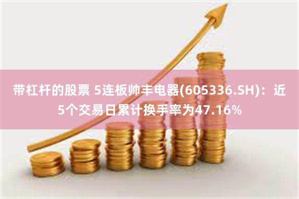 带杠杆的股票 5连板帅丰电器(605336.SH)：近5个交易日累计换手率为47.16%