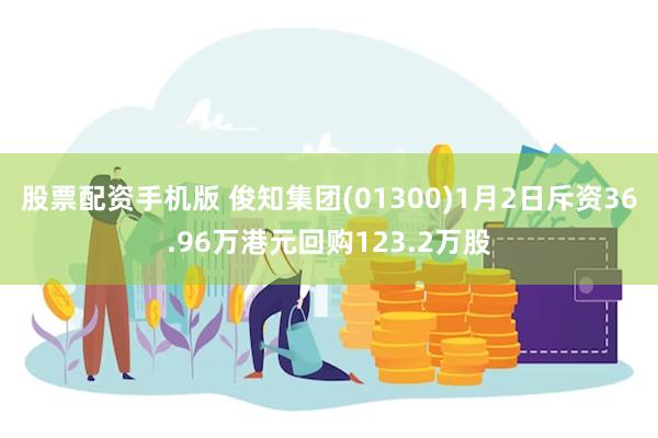 股票配资手机版 俊知集团(01300)1月2日斥资36.96万港元回购123.2万股