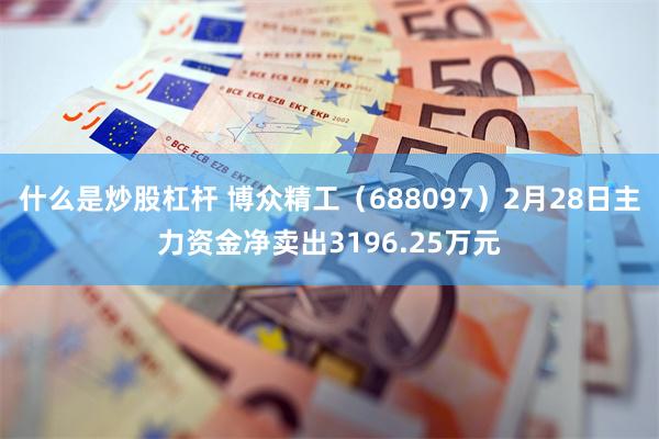 什么是炒股杠杆 博众精工（688097）2月28日主力资金净卖出3196.25万元